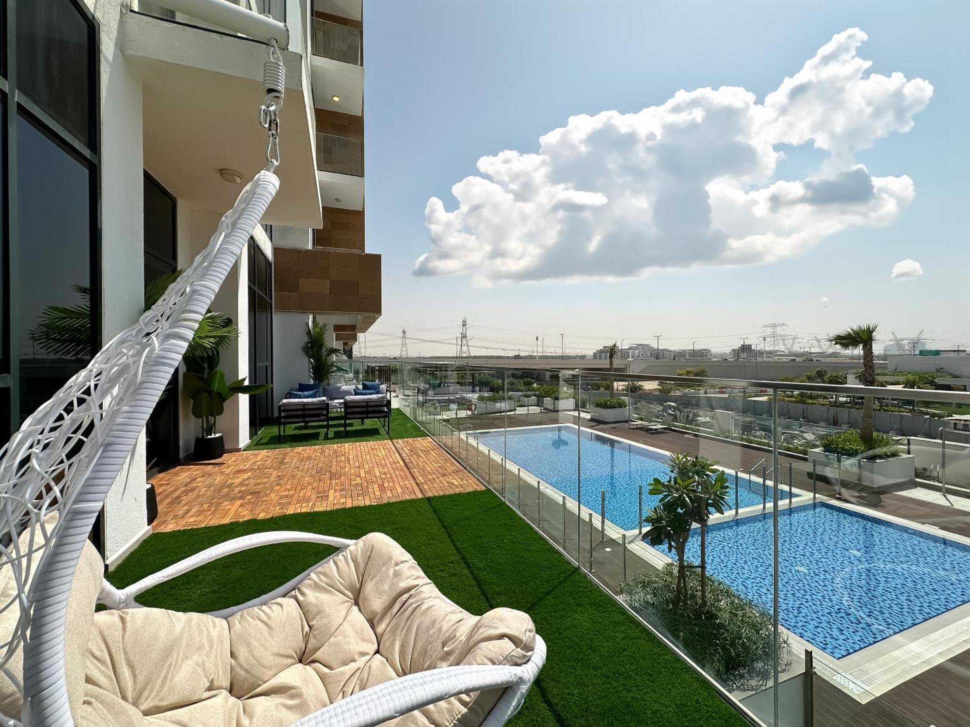 Exquisite 2br Oasis W Pool View In Meydan